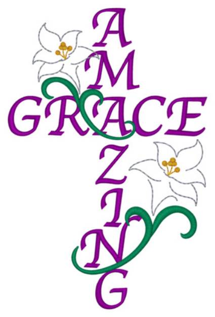 Picture of Amazing Grace Machine Embroidery Design