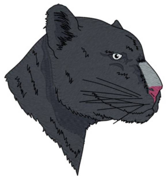 Picture of Panther Machine Embroidery Design