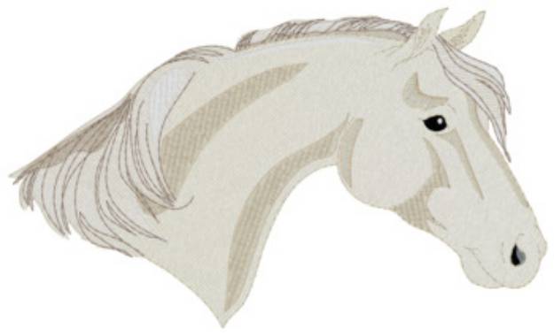 Picture of Palomino Head Machine Embroidery Design