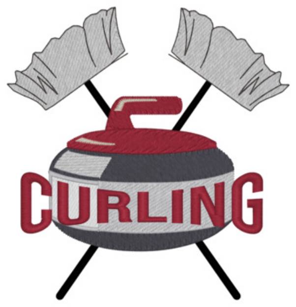 Picture of Curling Machine Embroidery Design