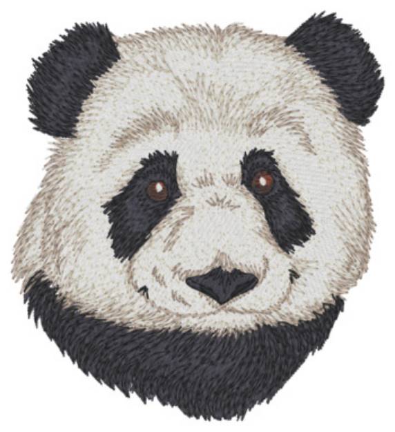 Picture of Panda Machine Embroidery Design