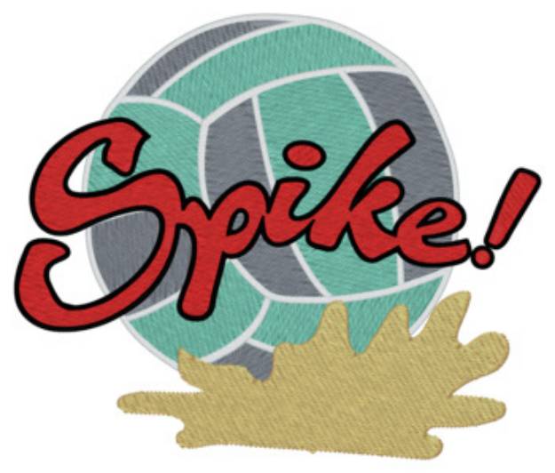 Picture of Spike! Machine Embroidery Design