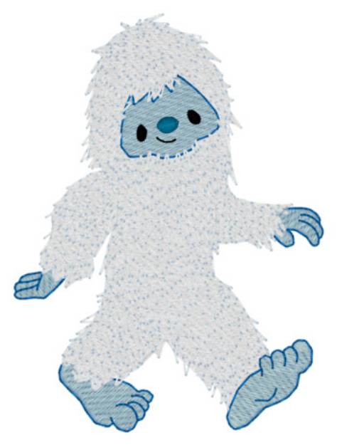 Picture of Sm. Yeti Machine Embroidery Design