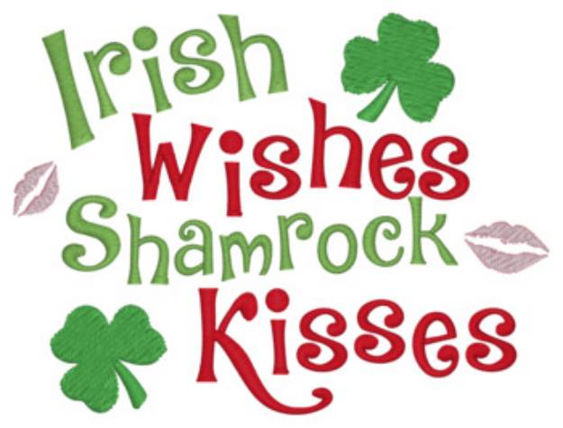 Picture of Irish Wishes Machine Embroidery Design