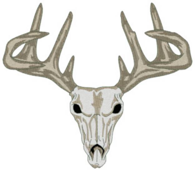 Picture of Deer Antlers Machine Embroidery Design