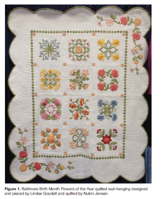 Baltimore Birth Month-Flowers of the Year Quilt