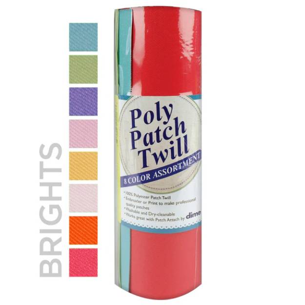 Picture of Poly Patch Twill™ - Brights