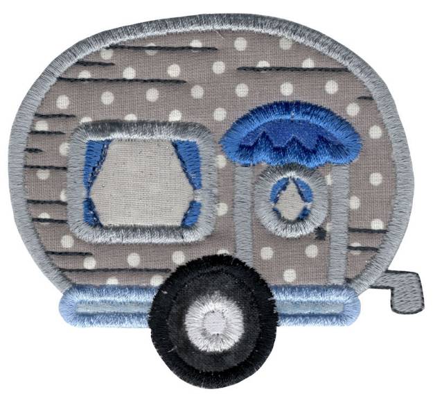 Picture of CuteCamping1 Machine Embroidery Design