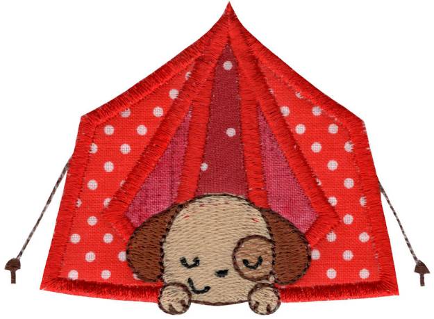 Picture of CuteCamping3 Machine Embroidery Design