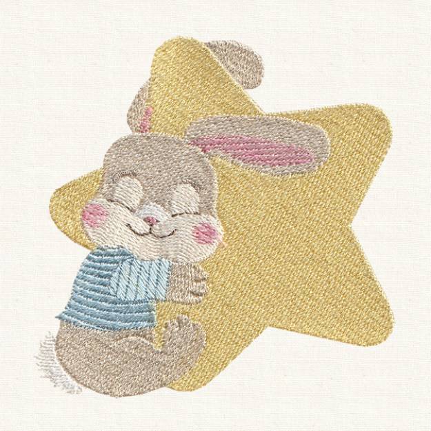 Picture of Star Express Baby Bunnies Embroidery Project Pack