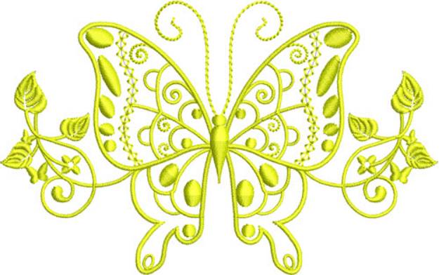 Picture of Butterfly Dance Machine Embroidery Design