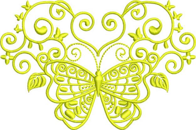 Picture of Butterfly Dance Machine Embroidery Design