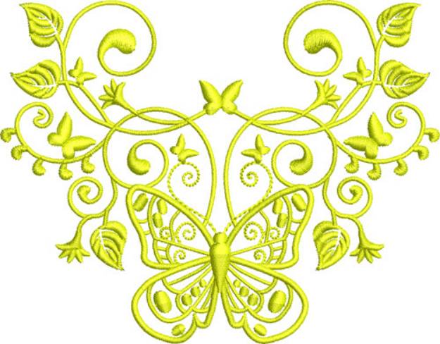 Picture of Butterfly Dance Machine Embroidery Design