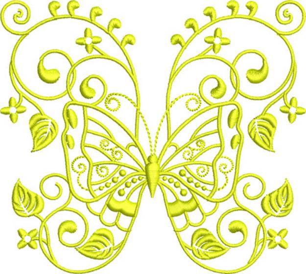 Picture of Butterfly Dance Machine Embroidery Design