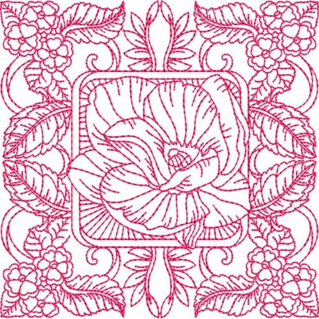 Picture of Spring Flowers Machine Embroidery Design