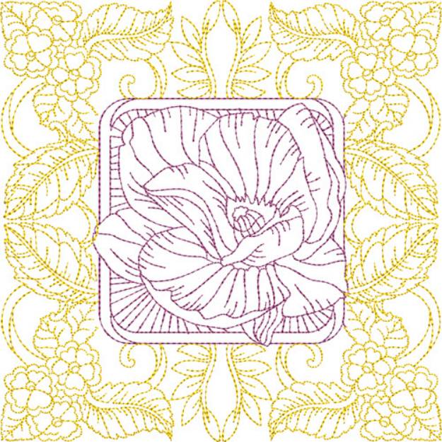 Picture of Spring Flowers Machine Embroidery Design