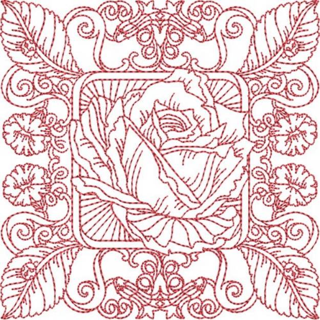 Picture of Spring Flowers Machine Embroidery Design