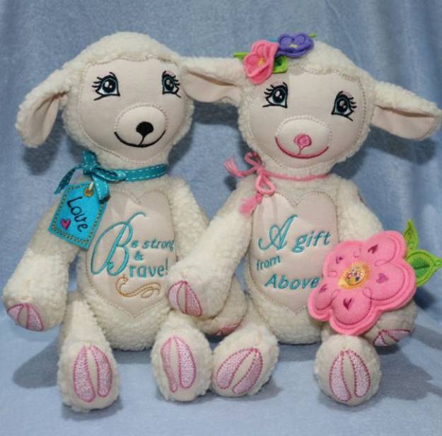 Picture of Little Lamb Embroidery Project Pack