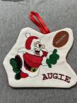 Picture of Football Santa Machine Embroidery Design