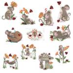 Picture of Have A Mice Day Embroidery Project Pack