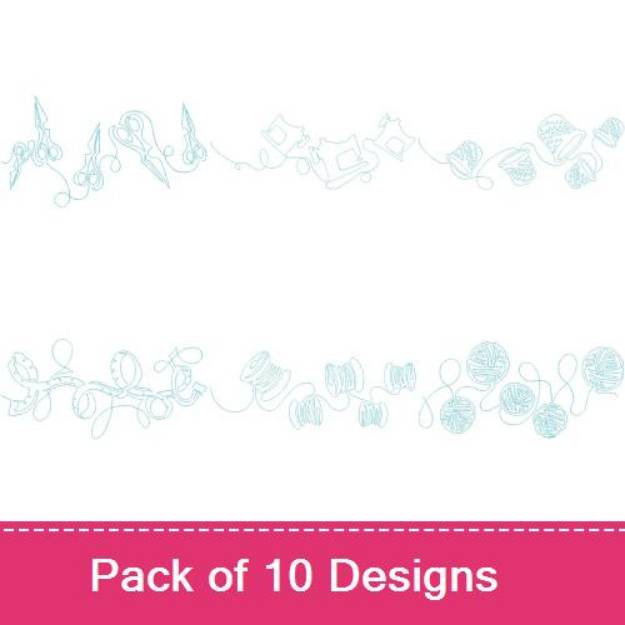 Picture of E2E Sewing Embroidery Design Pack