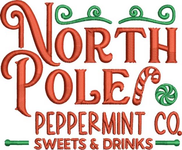 Picture of North Pole Company Machine Embroidery Design