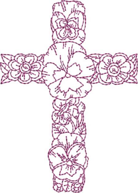 Picture of Decorated Crosses Machine Embroidery Design