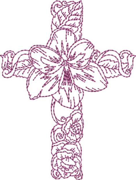 Picture of Decorated Crosses Machine Embroidery Design