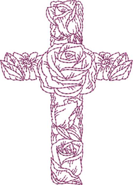 Picture of Decorated Crosses Machine Embroidery Design