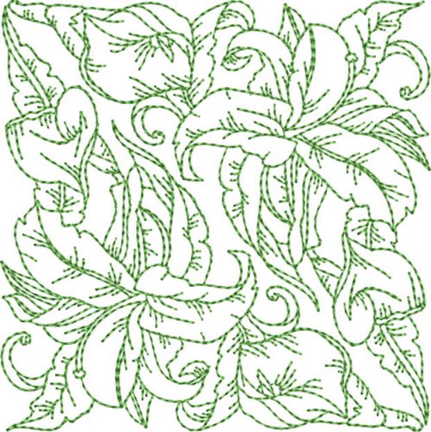 Picture of Lilly Quilt Blocks Machine Embroidery Design