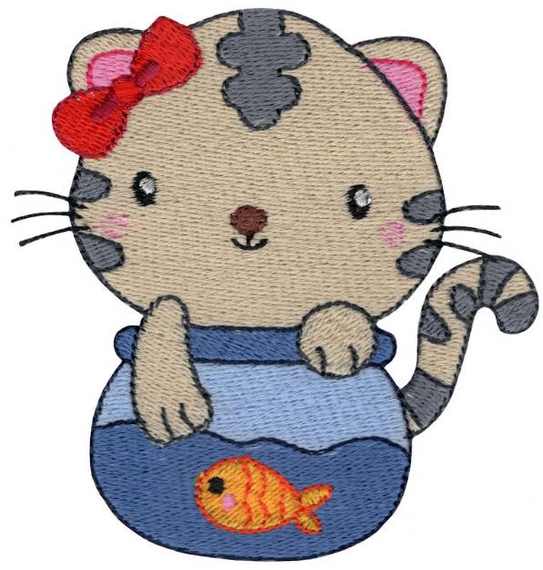 Picture of CatCuties3 Machine Embroidery Design