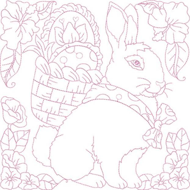 Picture of Easter Quilt Blocks Machine Embroidery Design