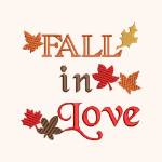 Picture of Fall in Love Embroidery Project Pack