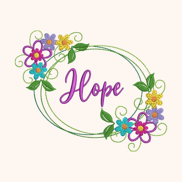 Picture of Hope Embroidery Project Pack