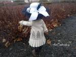 Picture of Antique Wool Coat for 14 inch Doll Machine Embroidery Design