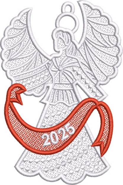 Picture of Big Banner 2025  FSL Angel Machine Embroidery Design